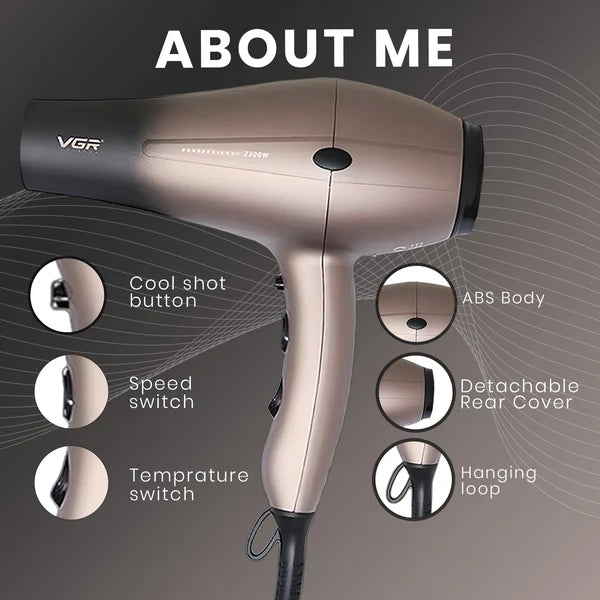 VGR V-463 Professional Hair Dryer