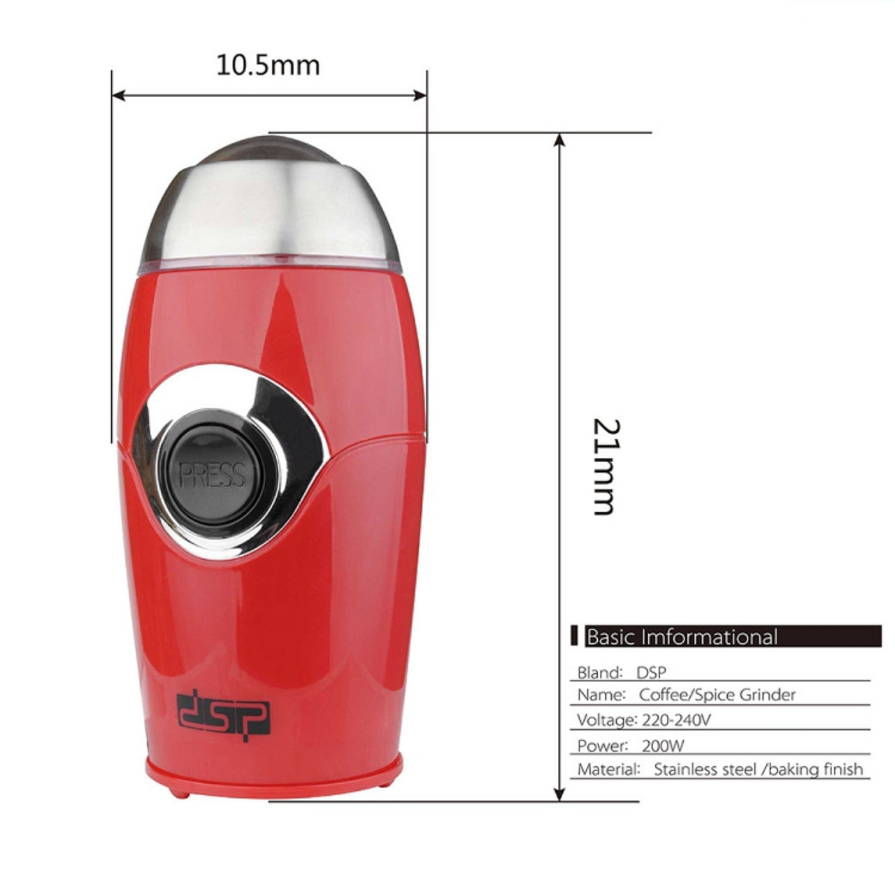 DSP KA3002 Coffee Grinder