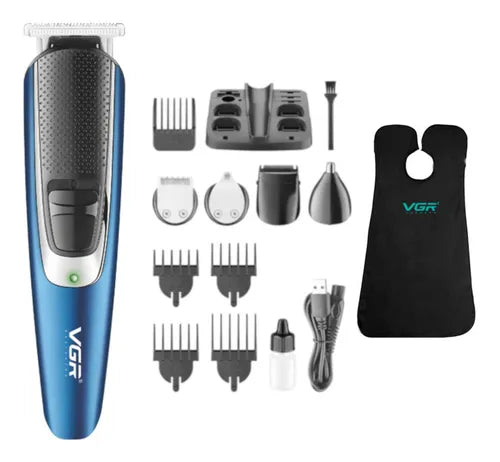 VGR-172 5-in-1 Multi-Functional Grooming Kit – Hair Clipper