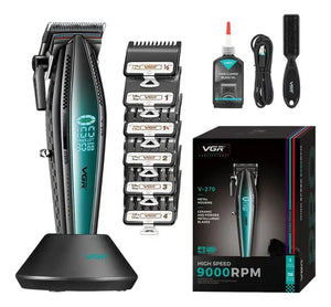 VGR V-270 Professional Hair Clipper – Corded & Cordless with Ceramic Blades