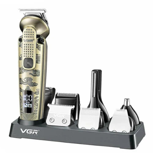 VGR 095 Trimmer 6-in-1 Multi-Functional Grooming Kit