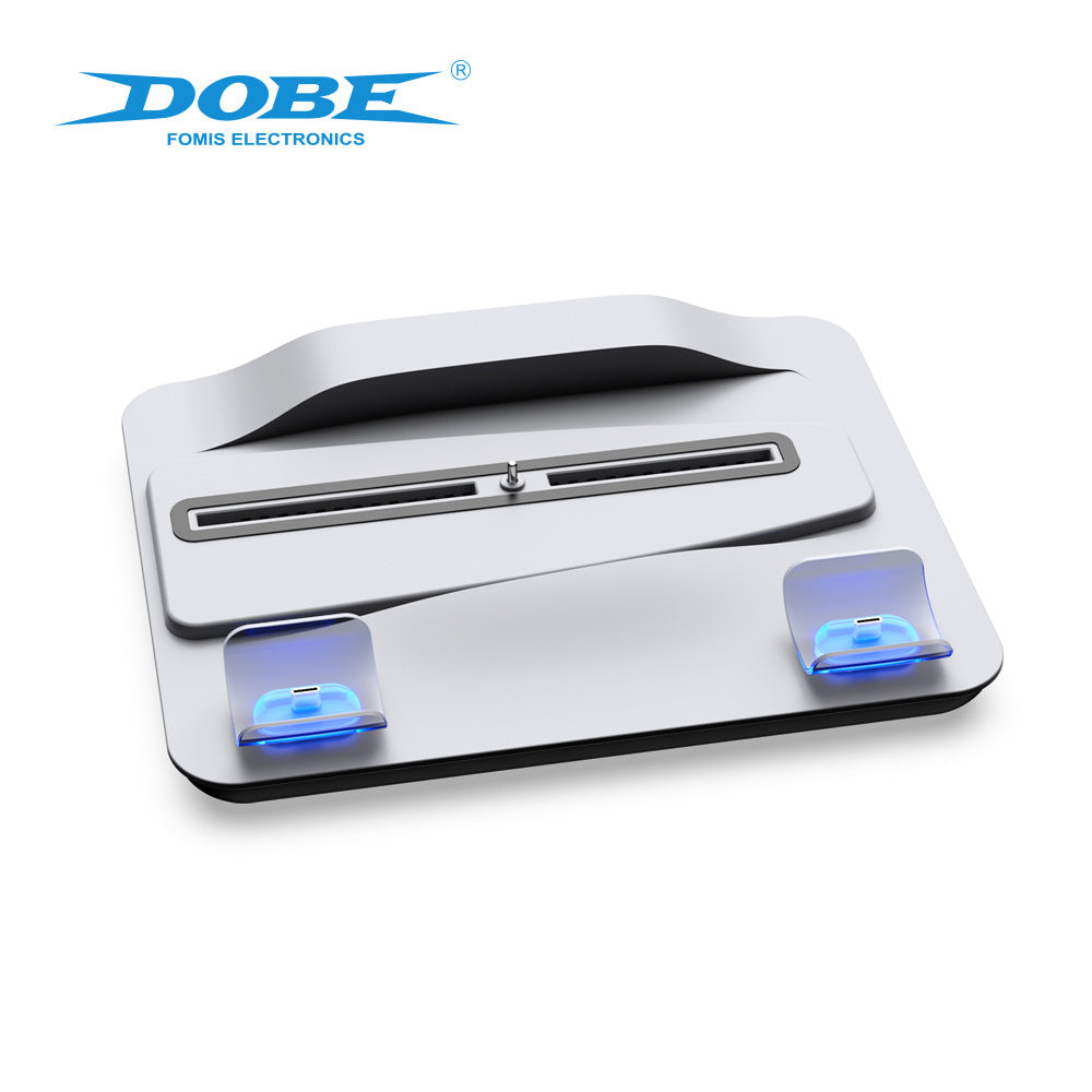 Cooling Fan & Dual Controller Charging Dock Station for PS5  DualSense Controller Console Game Accessories