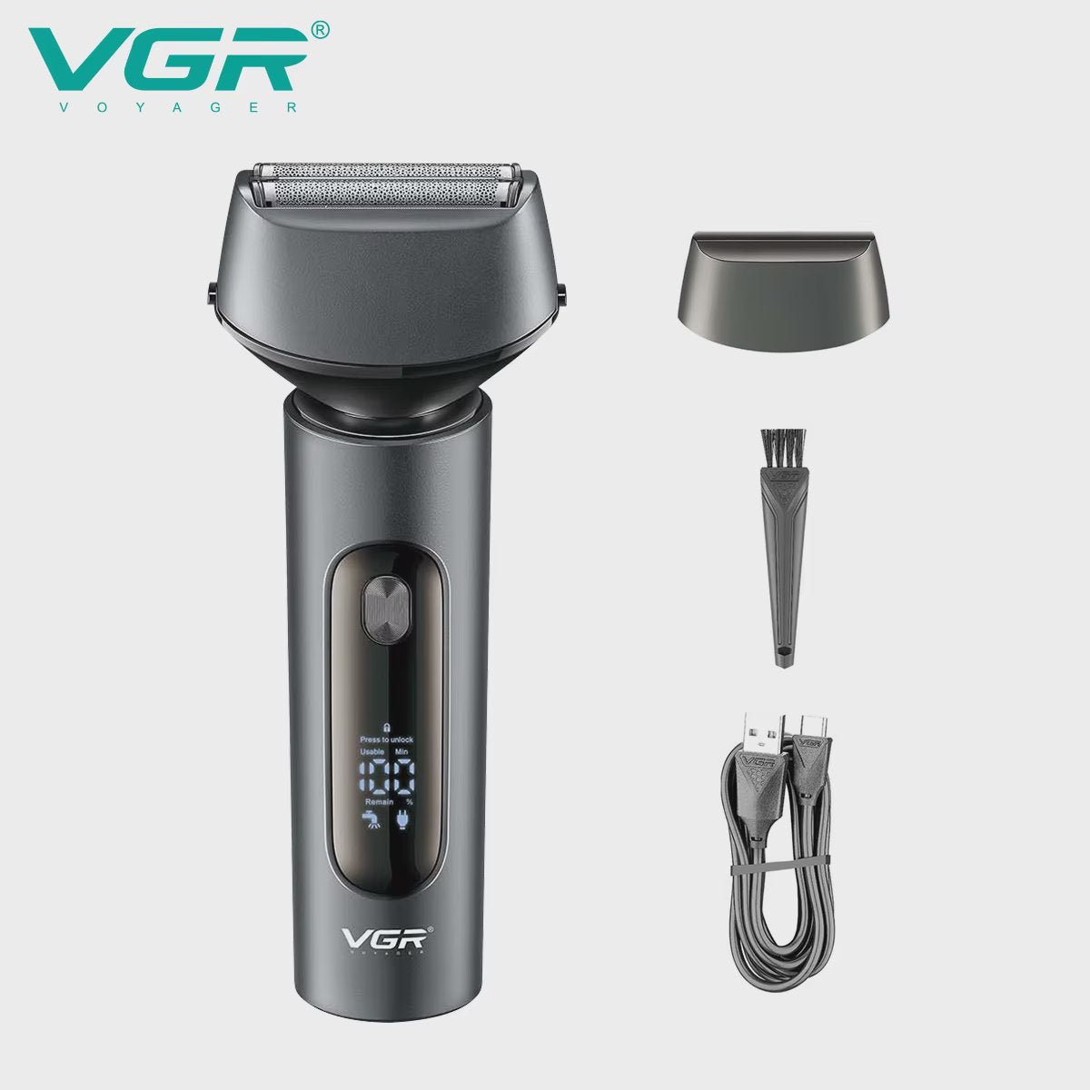 VGR V-381 Professional Beard Straightener