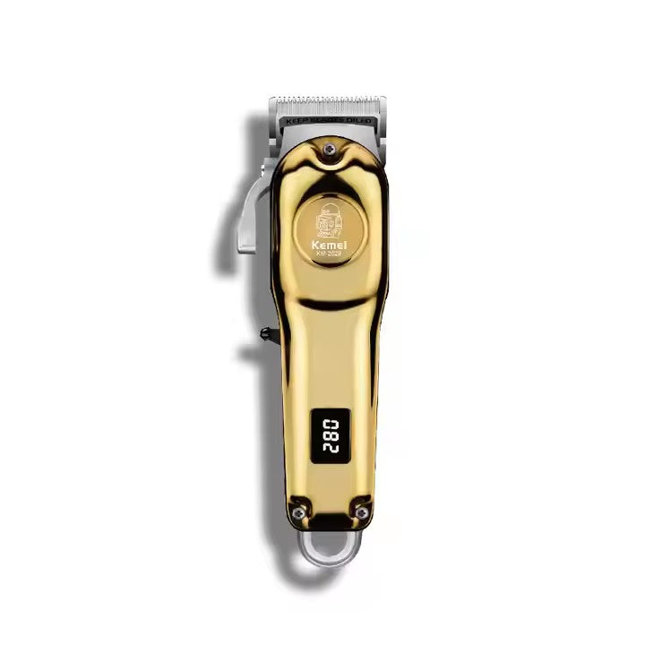 KEMEI KM-2628 Hair Clipper for Men – USB Rechargeable, 1200mAh Battery, Stainless Steel Blade