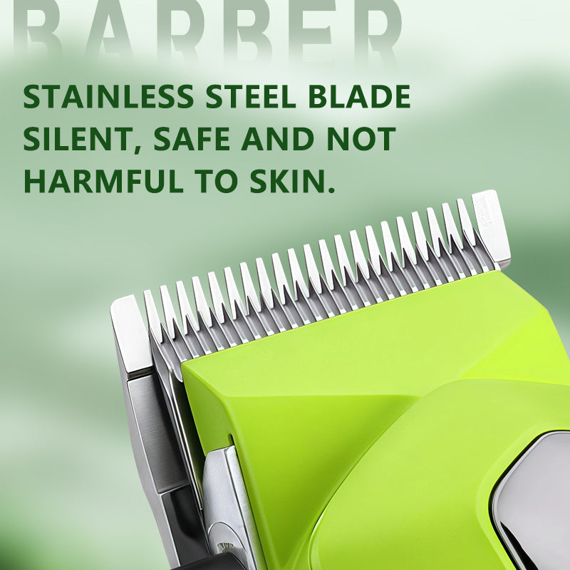 Kemei KM-1789 Professional Hair Clipper – Rechargeable Beard & Hair Trimmer with LED Display, Stainless Steel Blades