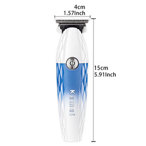Kemei KM-1690 Professional Hair Clipper – Cordless Electric Hair Trimmer with Long Runtime, Fast Charging, LCD Display