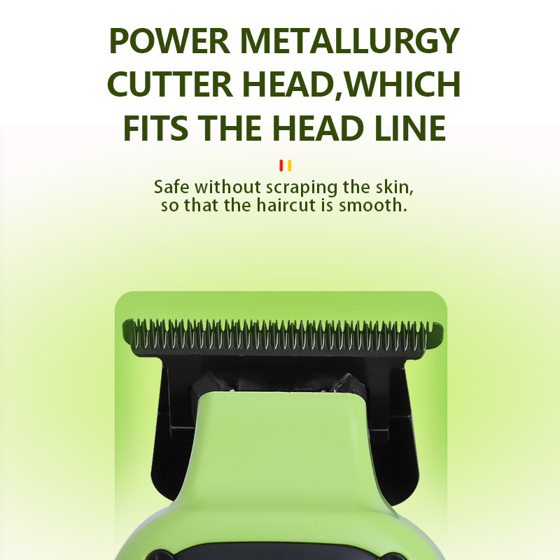 Kemei KM-1863 Professional Hair Clipper & Beard Trimmer with LCD Display – Rechargeable Cordless
