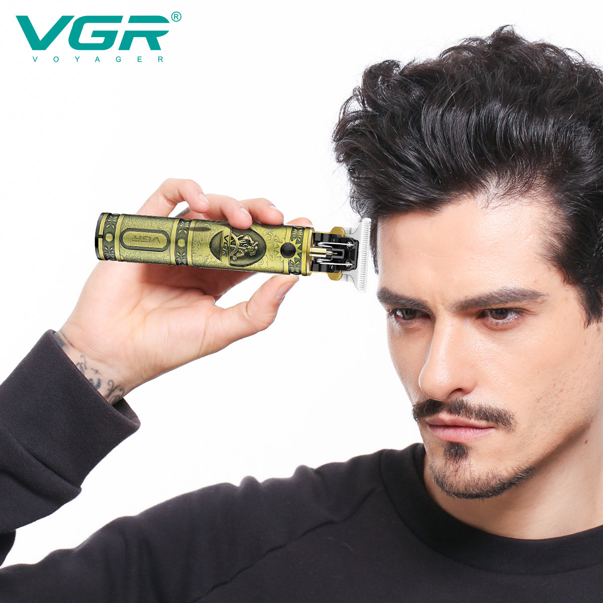 VGR V-085 Professional Hair Trimmer – Gold