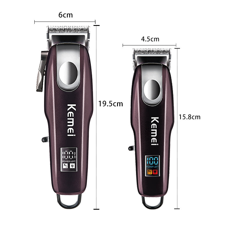 Kemei KM-8526 Professional Hair Clipper – 2000mAh Battery, Adjustable Lengths, Fast Charging, M