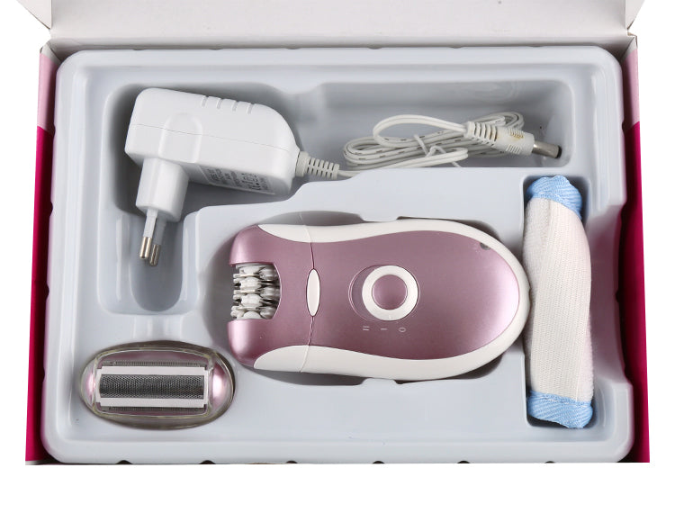 Kemei KM-2068 Women’s Epilator – Electric & Battery Powered, Hair Removal for Legs, Underarms, Bikini