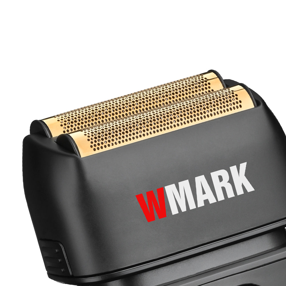 WMARK Electric Men's Foil Shaver – Twin Blade USB Rechargeable Shaver with LED Display for Professional & Home Use