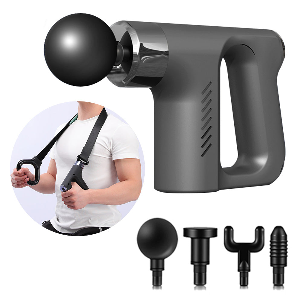 Deep Tissue Percussion Massage Gun –  with Interchangeable