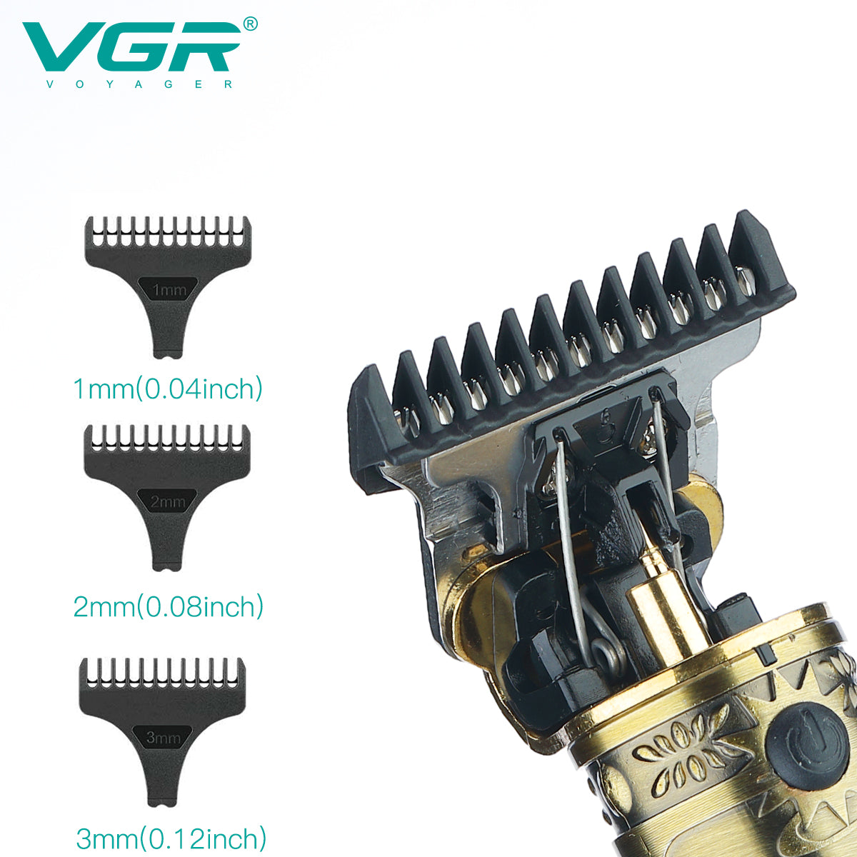 VGR V-085 Professional Hair Trimmer – Gold
