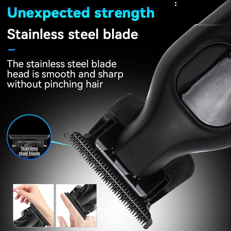 Kemei KM-1681 Electric Shaver for Men – Dual Speed Modes, Battery Display, Lightweight, Travel-Friendly, Waterproof