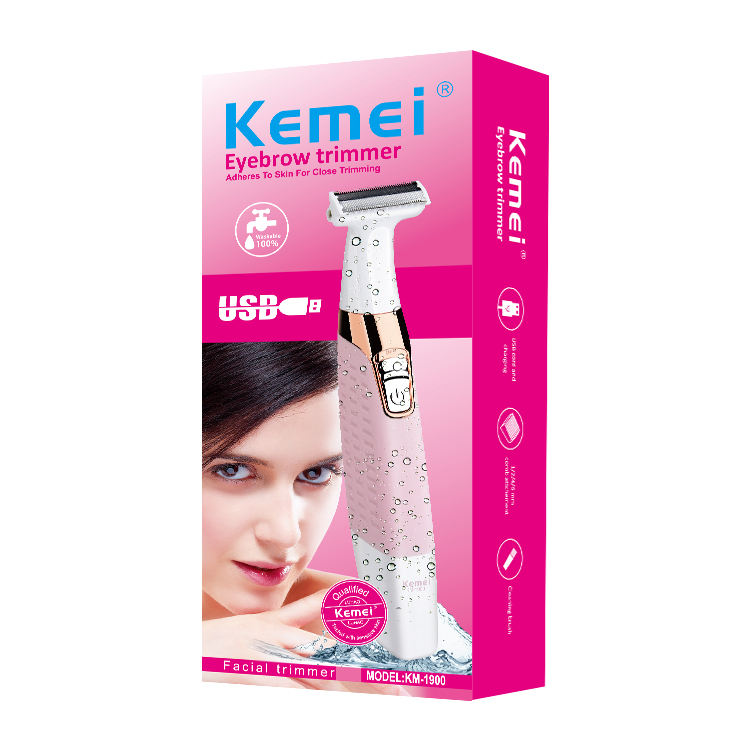 Kemei KM-1900 Electric Epilator for Women – Rechargeable Tweezer Hair Removal Tool