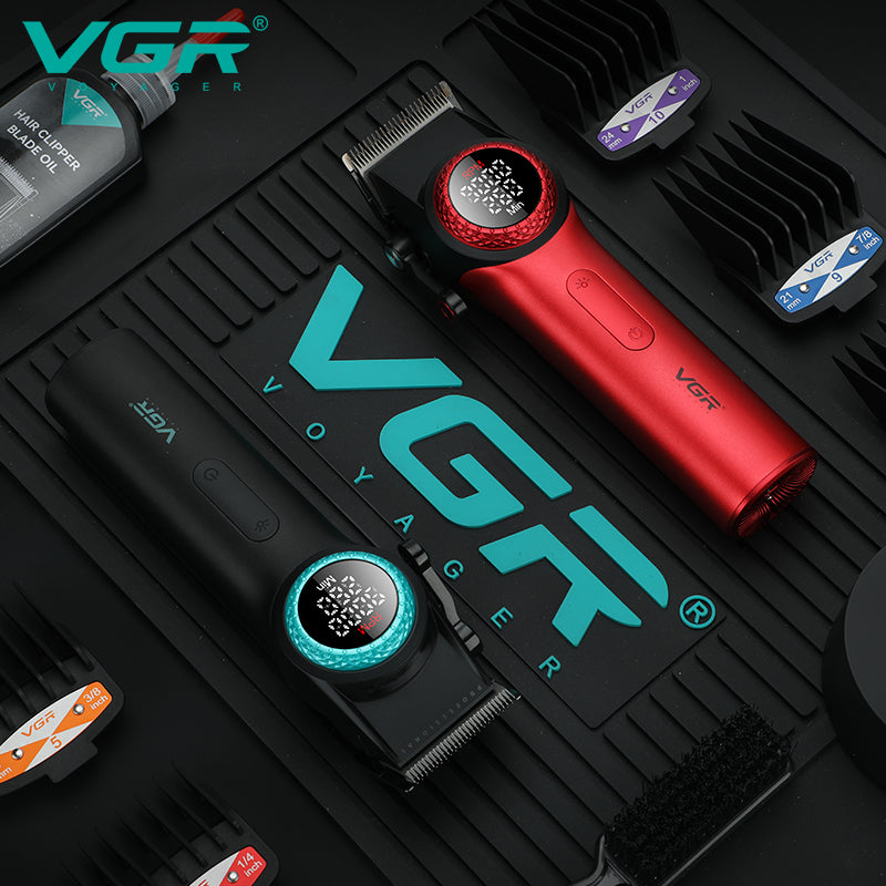 VGR V-001 Professional Cordless Hair Clipper – USB Powered, Ceramic Blades, Long Runtime Grooming Tool