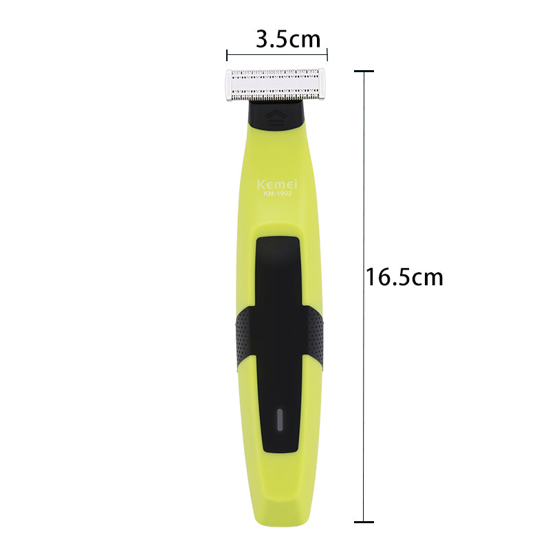 Kemei KM-1902 Lady Epilator – USB Rechargeable, Waterproof IPX7 Hair Removal Device