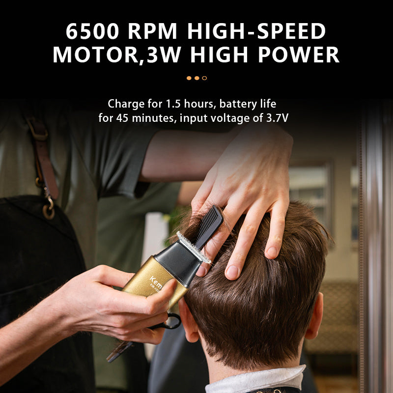 KEMEI KM-1559 Men’s Electronic Foil Shaver Set – USB Rechargeable, 3W Power, 60min Runtime