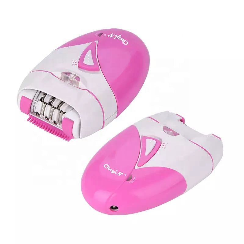 Kemei KM-189A Lady Electric Hair Remover – Portable, Rechargeable, Multi-Plug