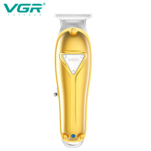 VGR V-057 Rechargeable Hair Trimmer – Precision Stainless Steel & Titanium Blade
