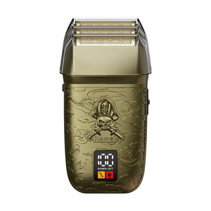 Kemei KM-T361 Rotary Electric Shaver for Men – Twin Blade, Metal Body