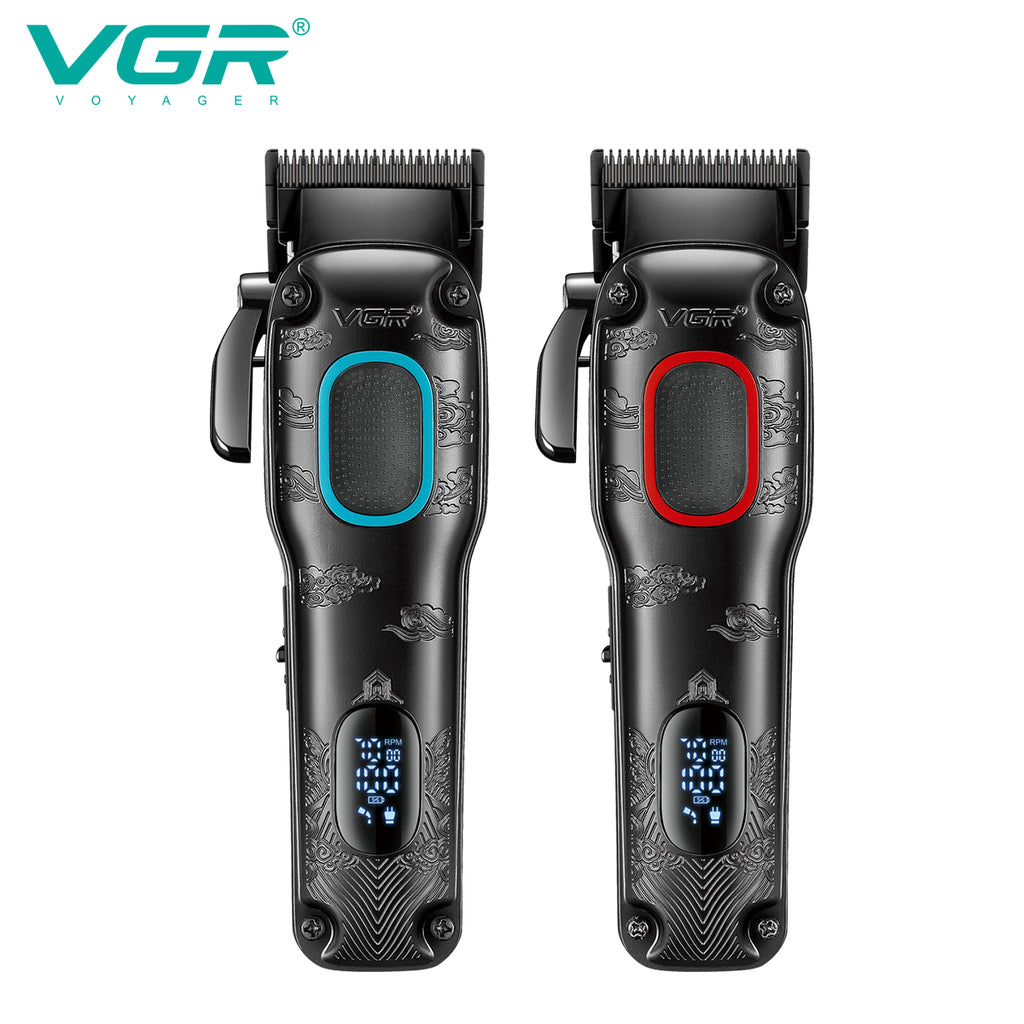 VGR V-016 Professional Hair Clipper – 7000 RPM BLDC Motor, Stainless Steel Blades