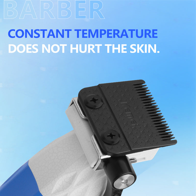 Kemei KM-1689 Professional Hair Clipper – Cordless Electric Hair Trimmer with LCD, Fast Charging, Adjustable Lengths