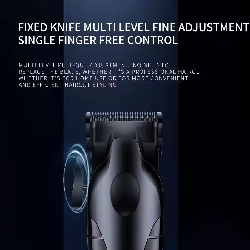 KEMEI KM-2290 Professional Hair Clipper – 2000mAh Battery, 350min Runtime, LCD Display, Waterproof, USB & Electric