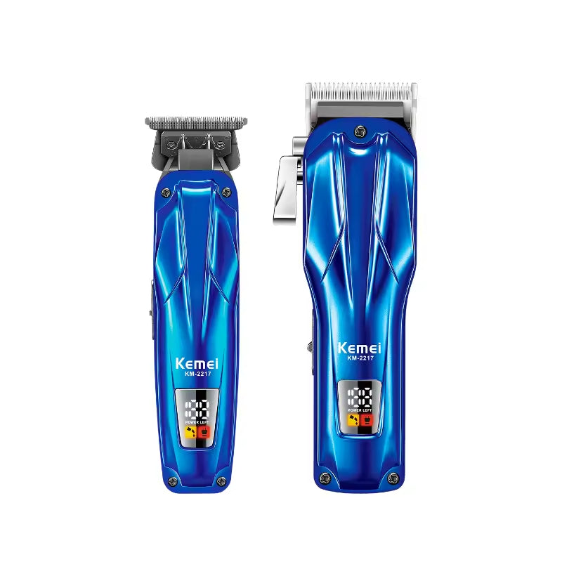 Kemei KM-2217 Professional Hair Clipper – USB Rechargeable, 10W High Power, Long Runtime