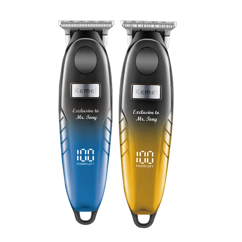 Kemei KM-1742 Professional Hair Clipper – Cordless Rechargeable LED Display Beard & Hair Trimmer
