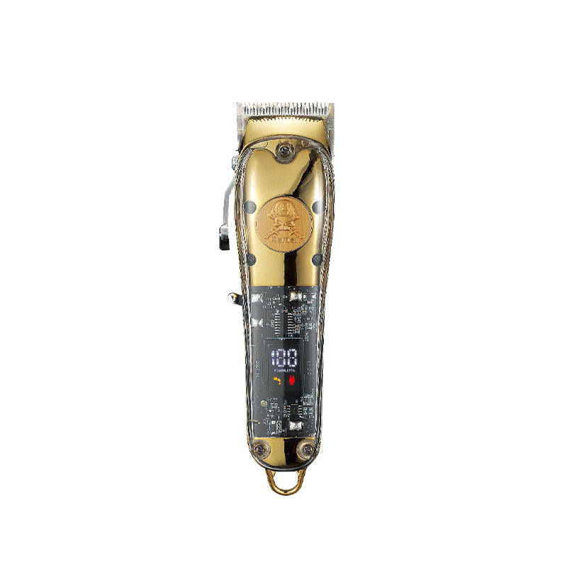 KEMEI KM-1829 Rechargeable Men’s Electric Shaver – Beard, Nose & Ear Trimmer, 3 Combs, Cordless