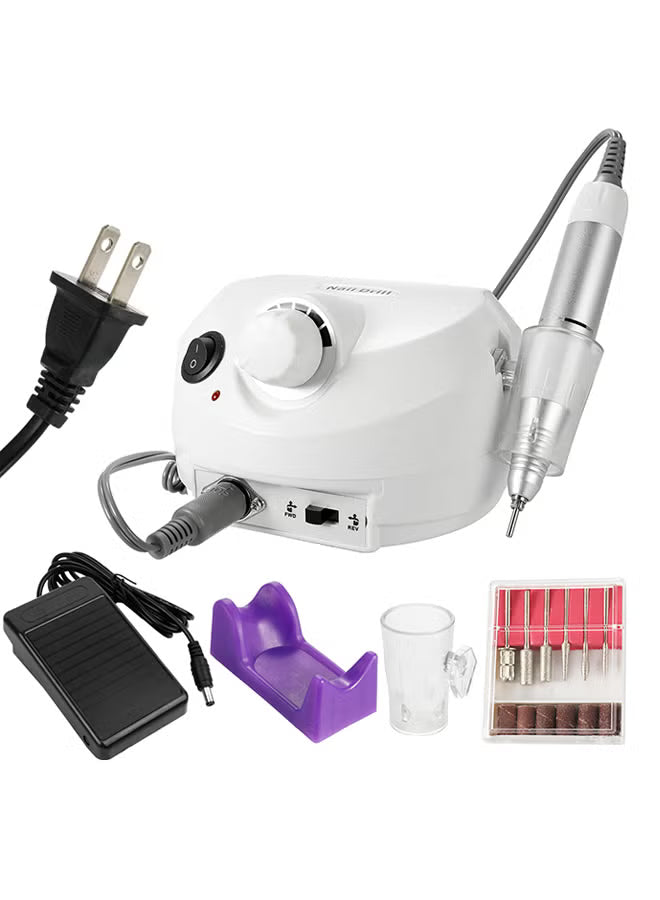 Professional Electric Drill Machine File Polisher Manicure Kits Nail Salon Tools Multi color