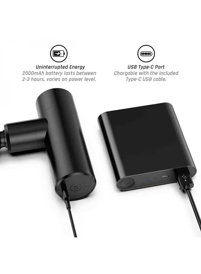 Mini Portable Rechargeable Gun Massager