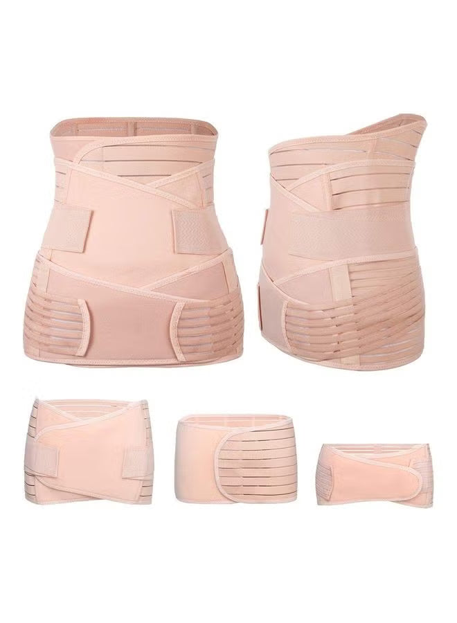 3 in 1 Postpartum Support Recovery Belly Wrap Waist/Pelvis Belt For Women (XXL)