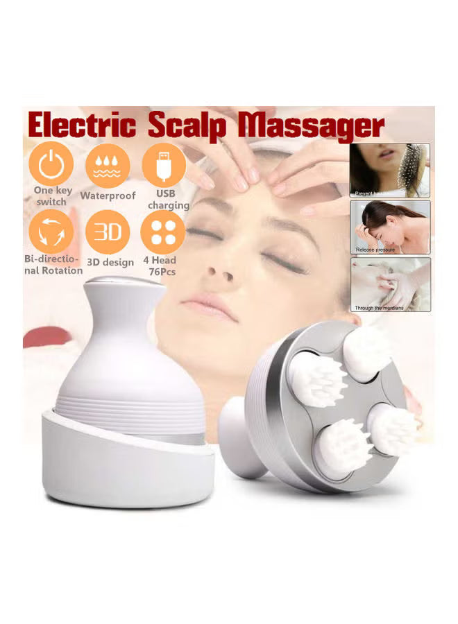 Rechargeable Electric Head Scalp Massager