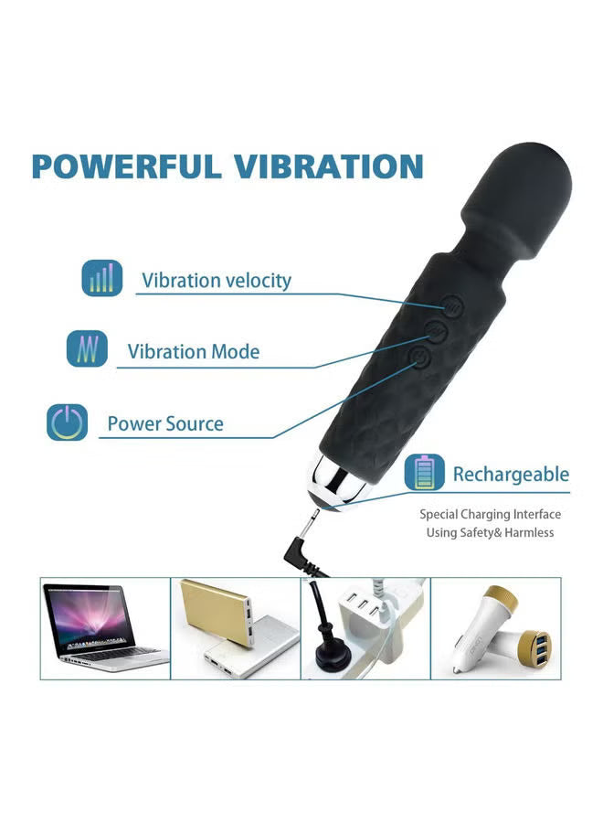 USB Rechargeable Body Massager Stick (Multi color)