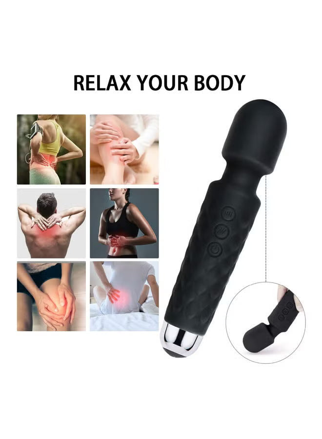 USB Rechargeable Body Massager Stick (Multi color)