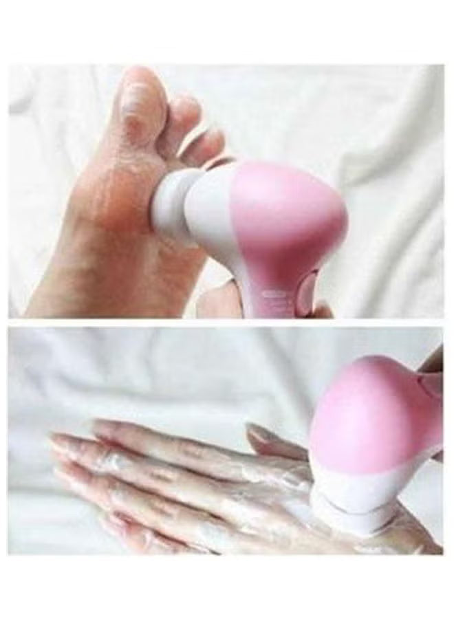 5-In-1 Beauty Care Massager White_Pink