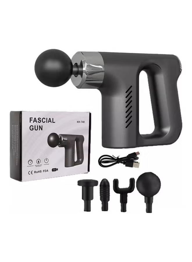 Deep Tissue Percussion Massage Gun –  with Interchangeable