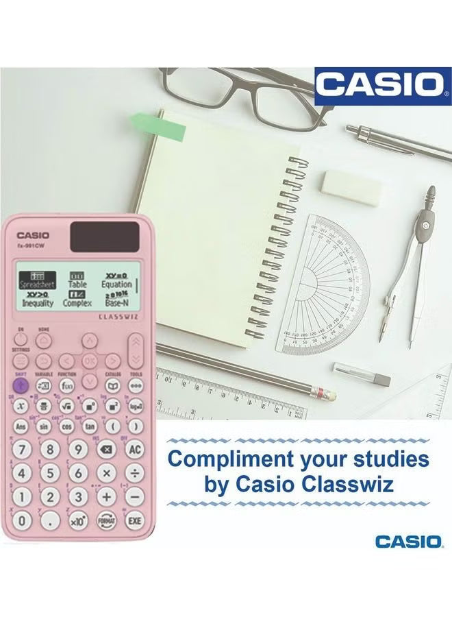 SCIENTIFIC CALCULATOR PINK - FX-991CW-PK Multicolour