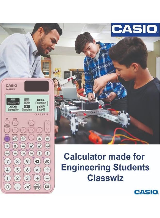 SCIENTIFIC CALCULATOR PINK - FX-991CW-PK Multicolour