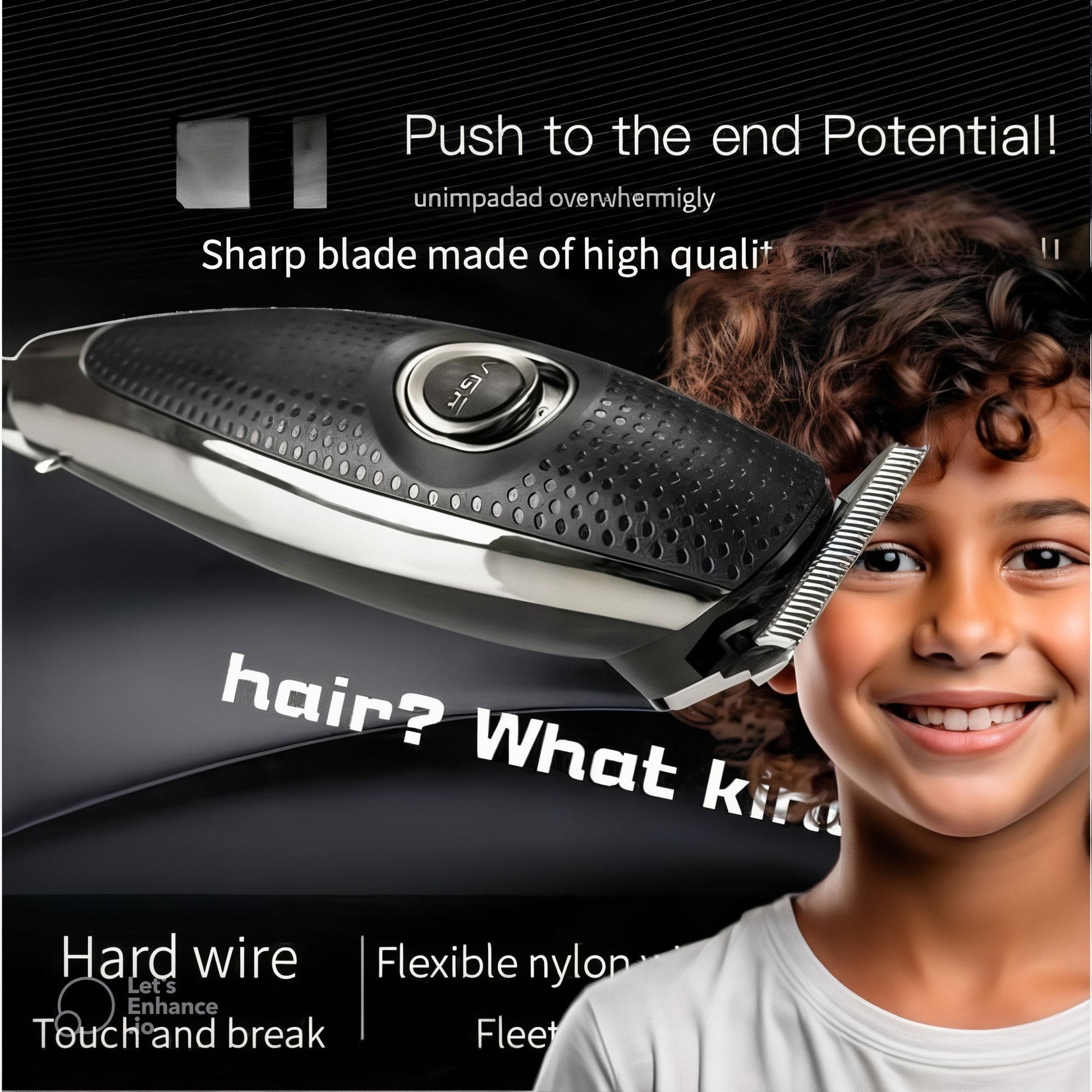 VGR VGR-099 3-in-1 Electric Shaver with Powerful Motor & Stainless Steel Blades