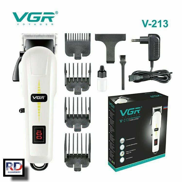 VGR V-213 Professional Electric Shaver for Men – Multi-Cut Blades, 2000mAh Battery, Fast Recharge, Ergonomic Design
