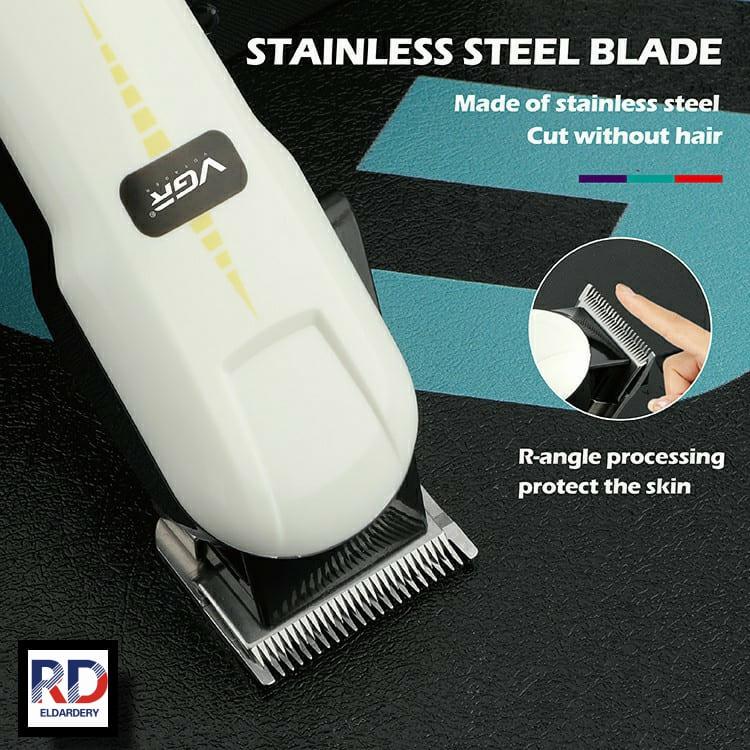 VGR V-213 Professional Electric Shaver for Men – Multi-Cut Blades, 2000mAh Battery, Fast Recharge, Ergonomic Design