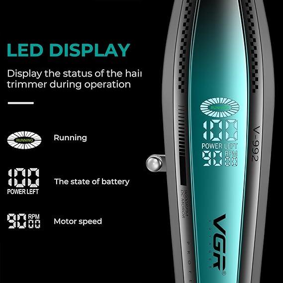 VGR V-992 Professional Hair Trimmer for Men