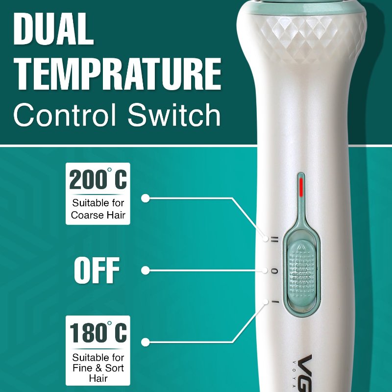 V-596 Professional Electric Hair Curling Wand  Stylish Hair Styling Professional Hair Curler with 200° C Max Heat Setting