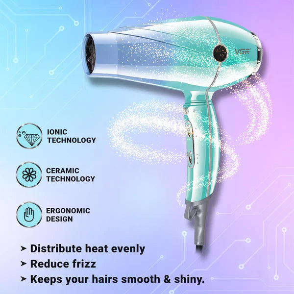 VGR V-452 Professional Hair Dryer for Unisex