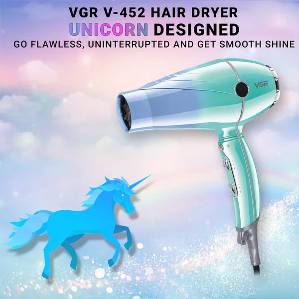 VGR V-452 Professional Hair Dryer for Unisex