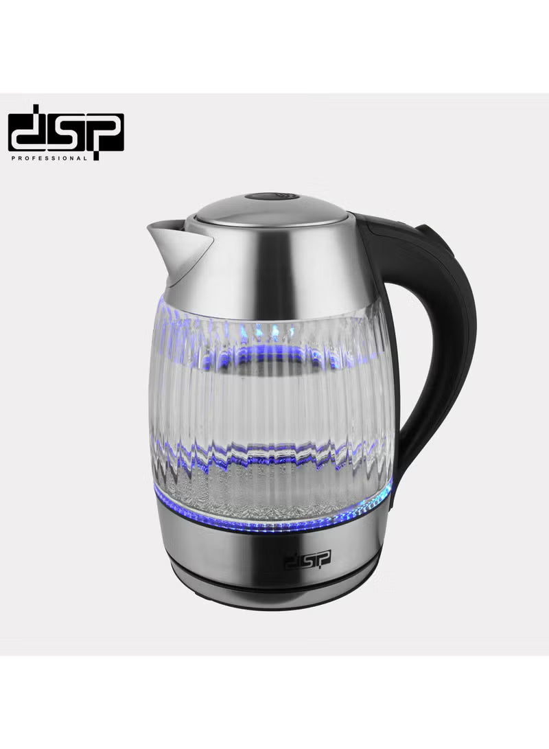 DSP Electric Kettle KK1269 – 1.8L Borosilicate Glass