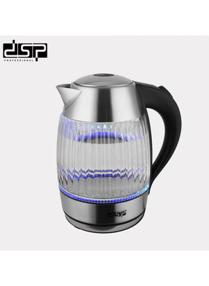 DSP Electric Kettle KK1269 – 1.8L Borosilicate Glass